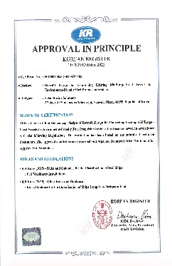 KR AiP - Eco-friendly propulsion conversion concept design approval